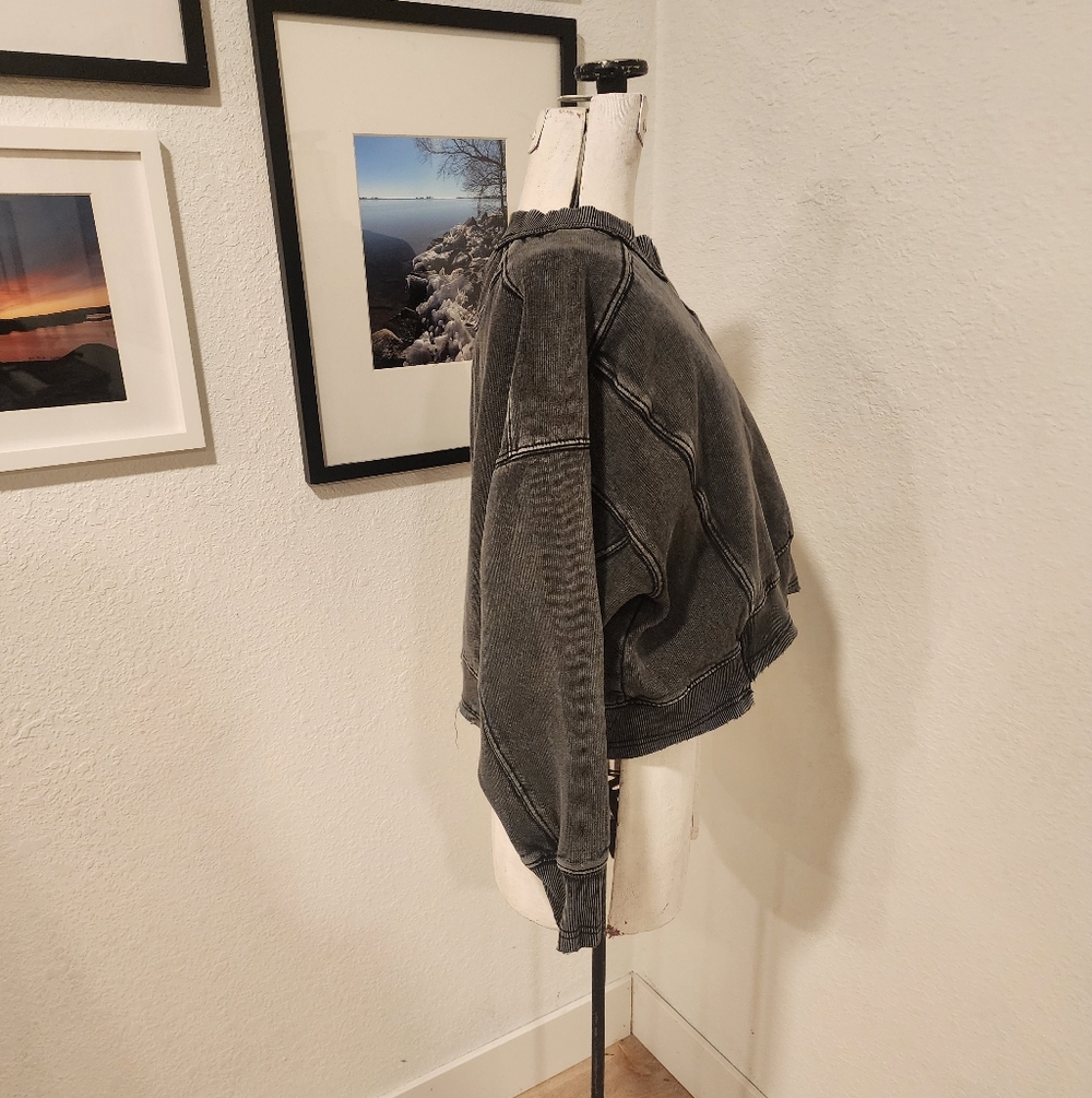 Fp Movement Intercept Pullover In Washed Black Or… - image 3